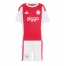 Ajax Hjemmebanesæt Børn 2026-27 Kort ærmer (+ korte bukser)